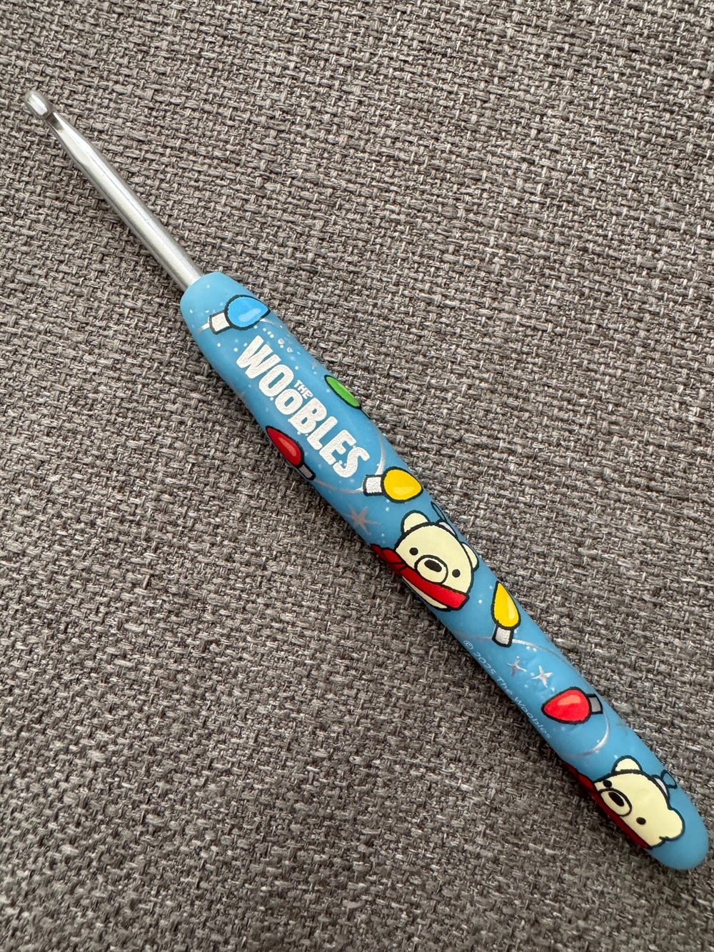 Woobles Crochet Hook - Lola Loca Polar Bear